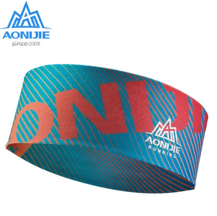 AONIJIE Wide Sports Headband Sweatband Hair Band Tie for Both Women and Men Workout Yoga Gym Fitness Running Cycling | Спорт и