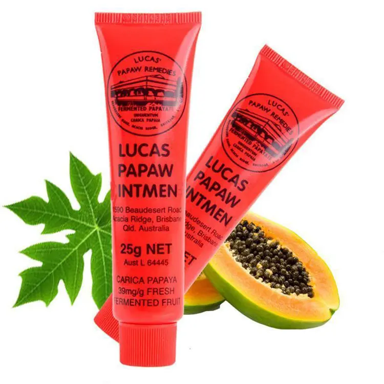 10-20PCS Lucas PAPAW Ointment Diaper Rash Cream Lip Balm Wound Care Papaya  Skin Repair Cream 25g - AliExpress