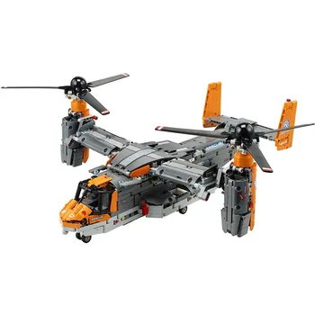 

2020 New MOC Technic Star Aircraft Fighter Bell-Boeing V-22 Osprey Building Blocks Bricks Kids Christmas Toys Gifts