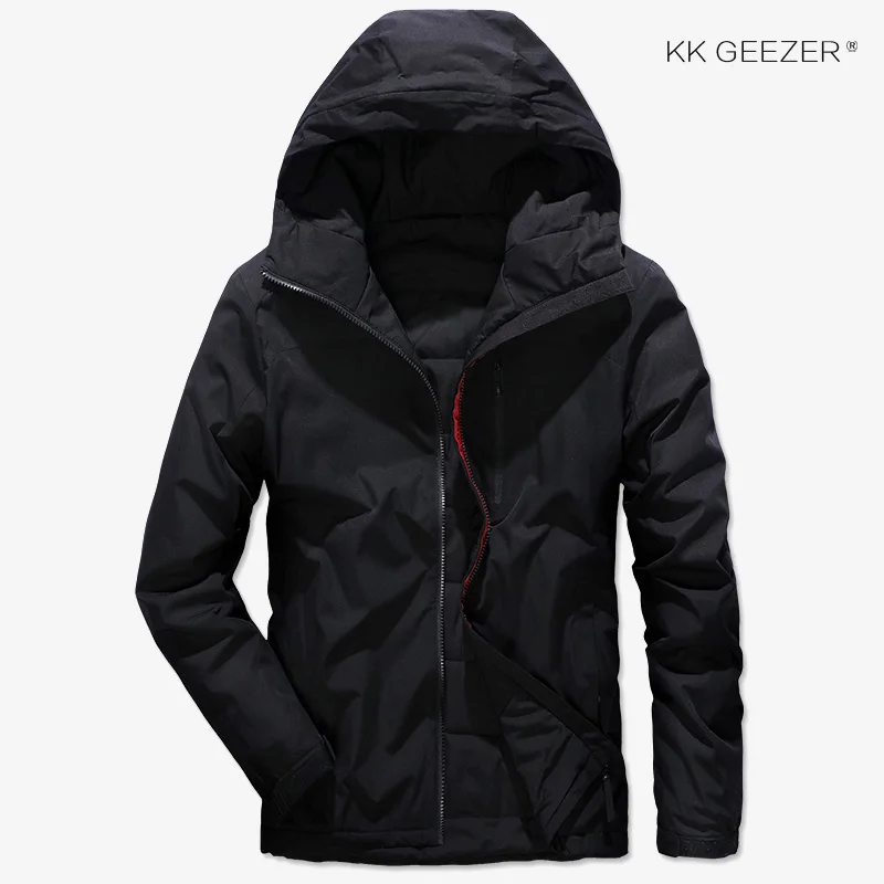 Winter Jacket Men Hooded Warm Cotton Coats Pocket Thick Windproof Military Parkas High Quality Outerwear Windbreaker Padded