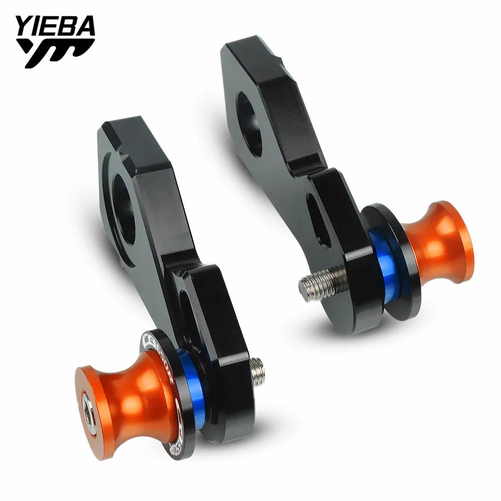

CNC MOTORCYCLE REAR WHEEL AXLE STAND PICK UP HOOK SET COTTON REELS FOR Honda CB650R Neo Sports Cafe 2019