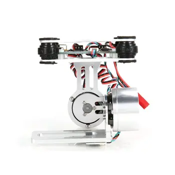 

HAKRC 2-Axis CNC Metal Brushless BGC2.2 PTZ Control Panel Gimbal Stabilizer for RC Drone Camera Gopro3 DJI Phantom
