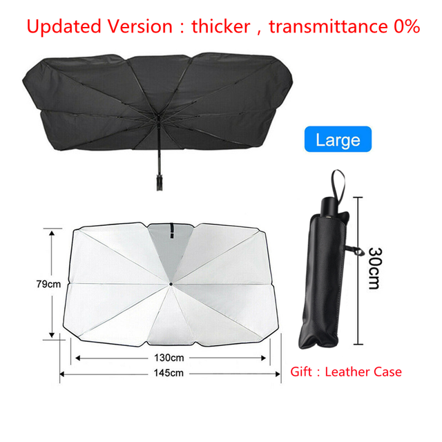 Windshield Sunshades Interior Parasol Car Sun Shade Cover UV Protection Car Sun Visor Front Windshield For Car Protection