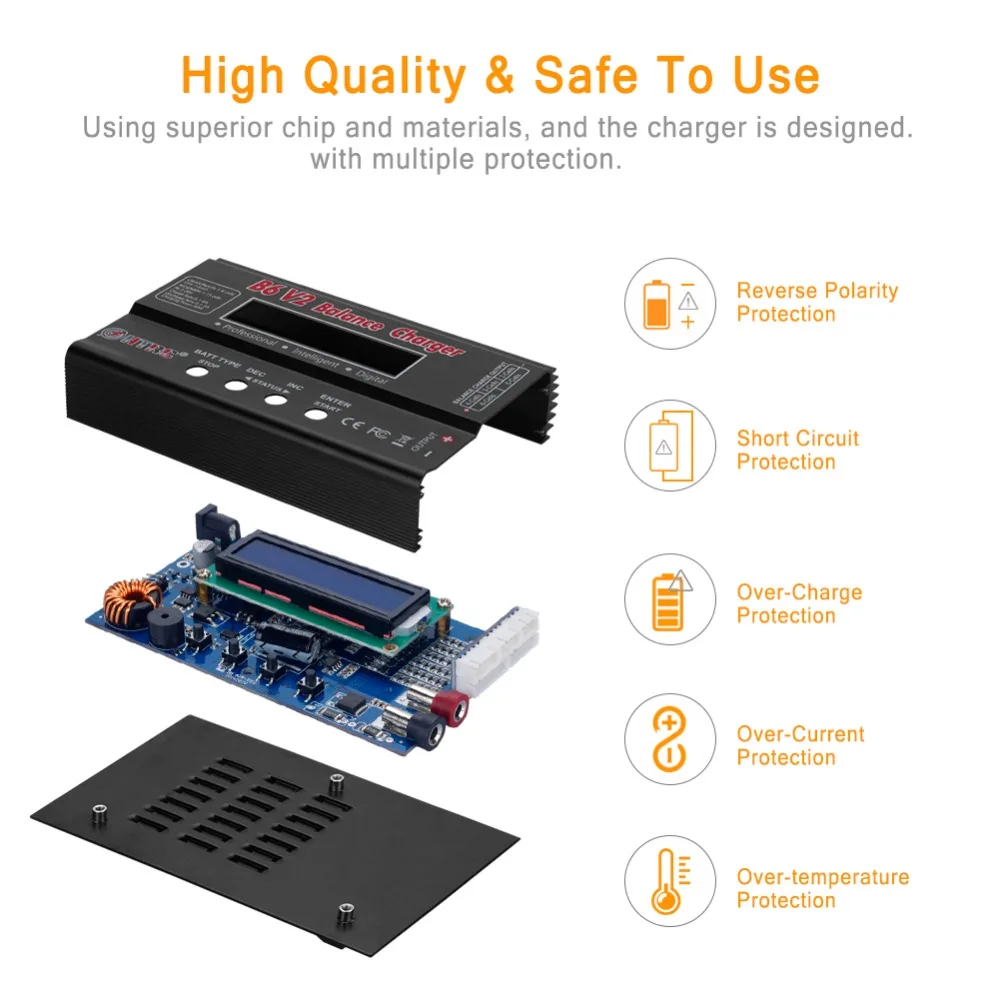 HTRC Imax b6 v2 Balance Charger  (10)