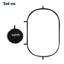 Selens 100x150cm dobrável translúcido refletor oval fotografia photo studio painel macio placa do difusor com saco portátil