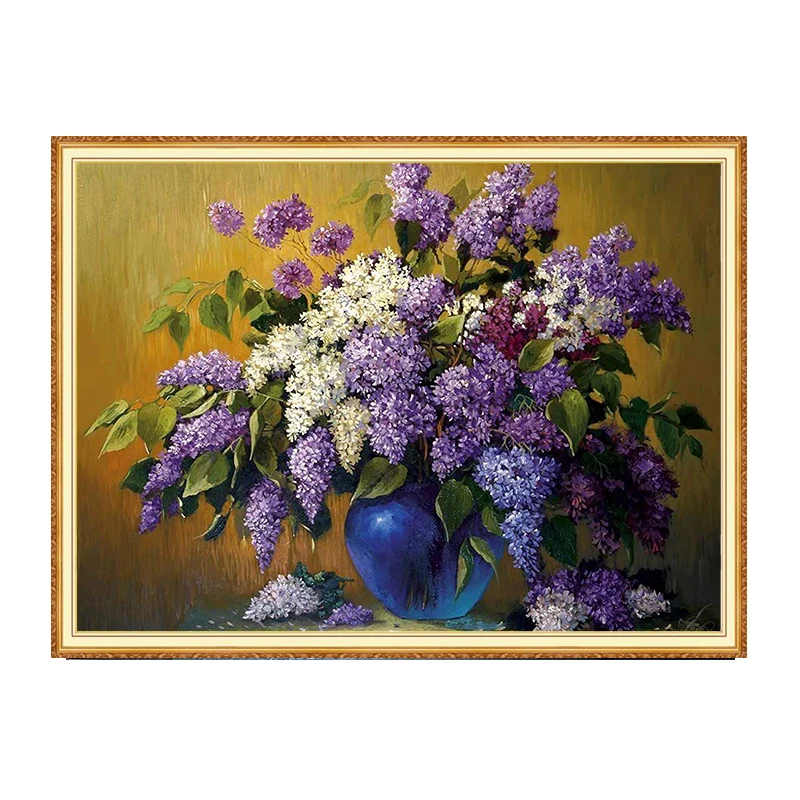 Набор для алмазной живописи Meian flower полный квадратный набор 5D рукоделия Алмазная