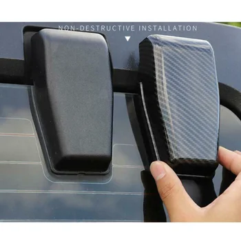 

2pcs set Glass Hinge Cover Trim Rear Door ABS Luxury Auto High quality