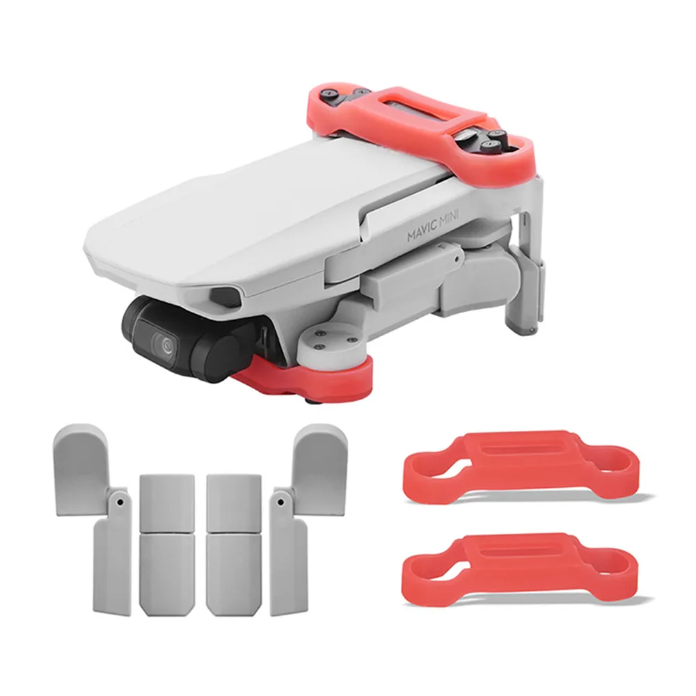 Buy NDD For DJI Mavic Mini Drone Extended Landing Gear Leg Support Protector Extension & Propeller Bracket Fixed Protection Stabilizer 