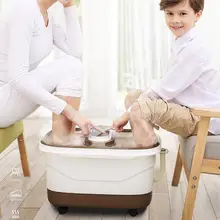 Двойная ванна для ног, автоматический умывальник, электрический массажный нагревательный термостатический массажный аппарат для ног, бытовая ванна для ног, бочонок Artif