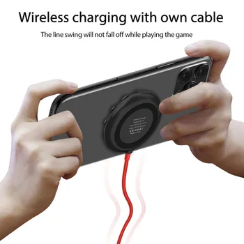 

HOT!!!New 10W Portable Strong Adsorption Suction Cup Type Fast Charging Wireless Charger For Iphone Huawei For Xiaomi Samsung