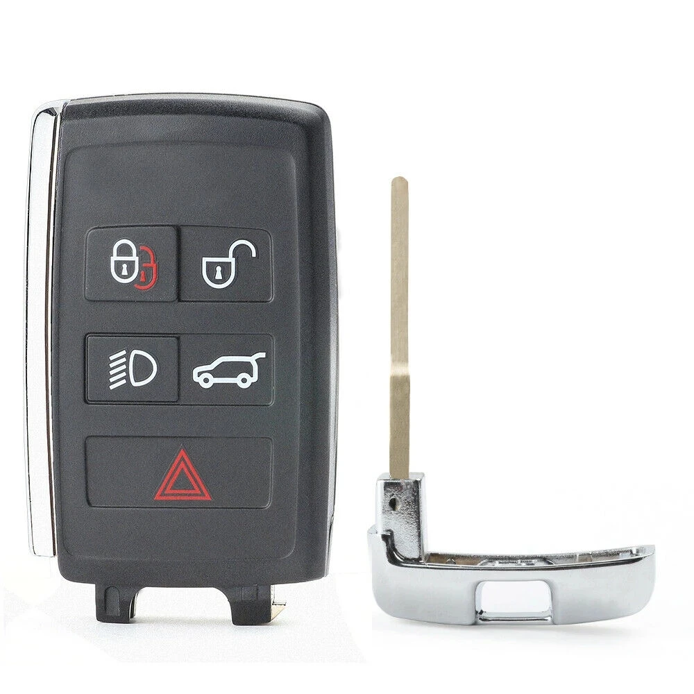 Car Remote Key 5 Buttons 315MHz 434MHz For Land Rover Discovery Ranger Rover Sport Evoque