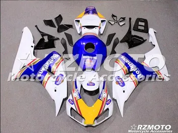 

New Abs Motorcycle Fairing Fit For Honda Cbr1000rr 2006-2007 Bodywork Injection mold white blue yellow ACEKITS Store No.0085