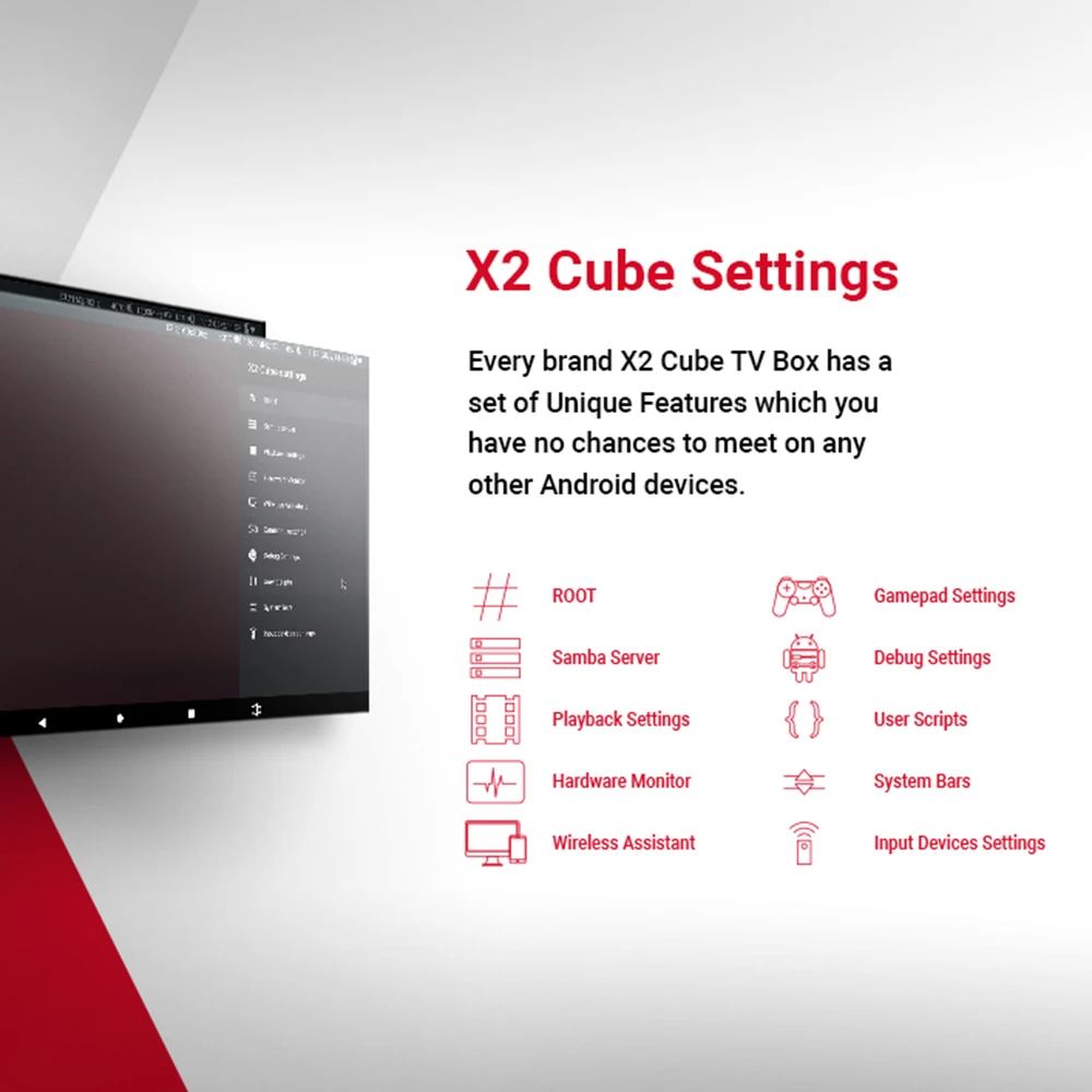 Ugoos X2cube Smart Android 9,0 ТВ-бокс Amlogic S905X2 2 Гб DDR4 16 Гб rom телеприставка 2,4 г/5 г WiFi 1000 м RJ45 4K HD медиаплеер