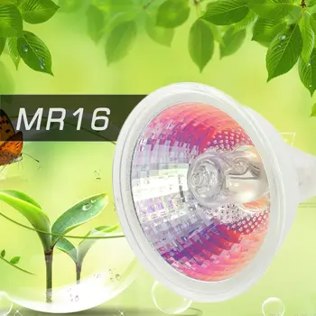 

New MR16 220V 35W Halogen Light 7001 Warm White Home Decor Spotlight Red