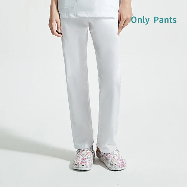 Cotton Tooth print Scrub Shirt beauty 