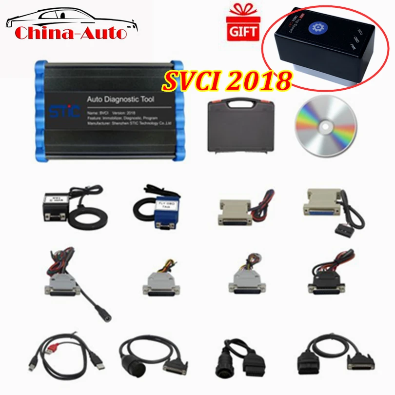Горячая Распродажа FVDI 2018 SVCI 2018/2015/2014 включая 18 сканеров программного обеспечения