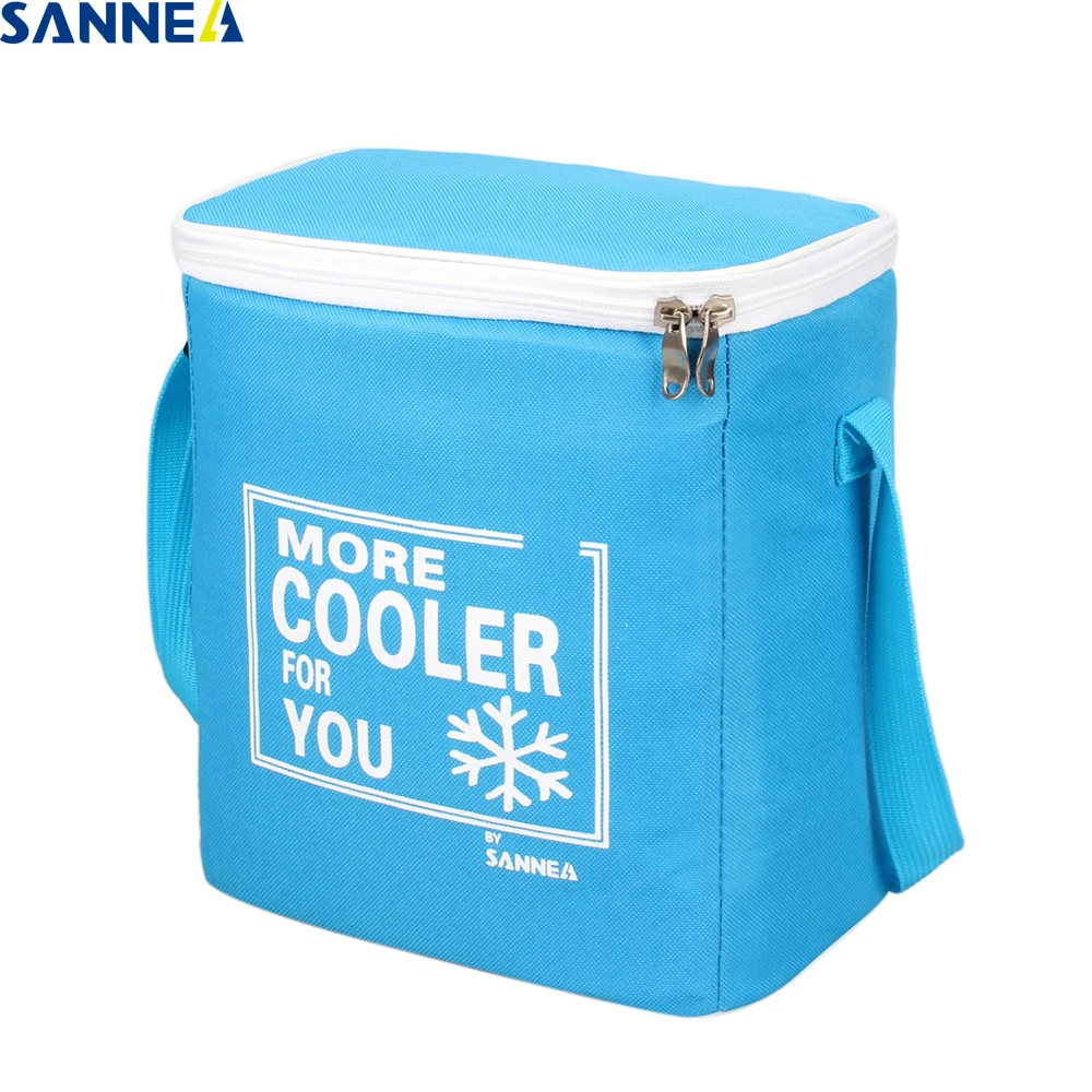 

SANNE 8L insulated thermal bag Solid color cooler bag thermal waterproof portable insulated ice pack can carry food and drink