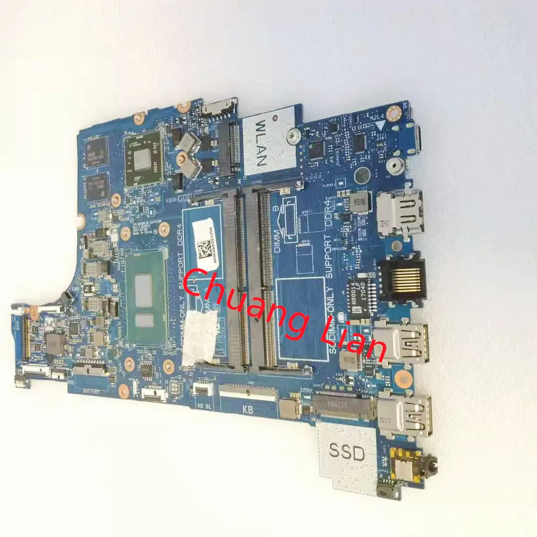 budget gaming pc motherboard LA-F115P For Dell Inspiron 5770 Laptop motherboard LA-F115P  With CPU I5-8250U GPU DDR4 100% Fully Tested best pc motherboard for music production