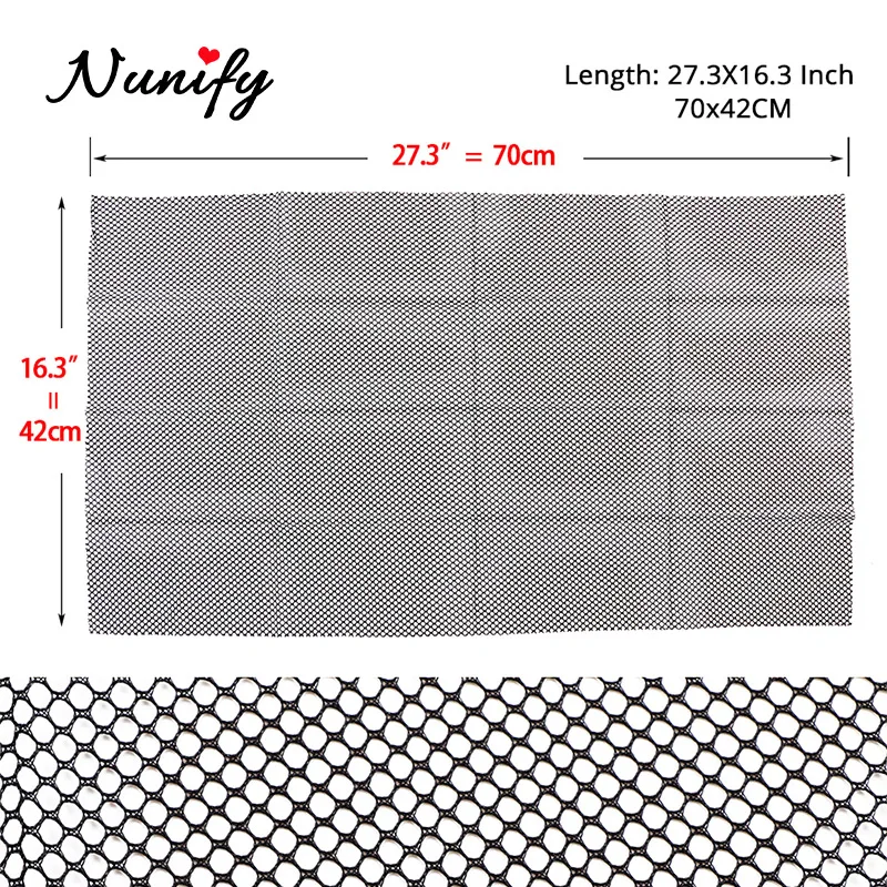 Nunify Stretchable Black Weaving Cap Elastic Hair Snood Wig Hairnet Swiss Lace Net Basement Frontal Closure Foundation Weaving,wig caps,hair nets