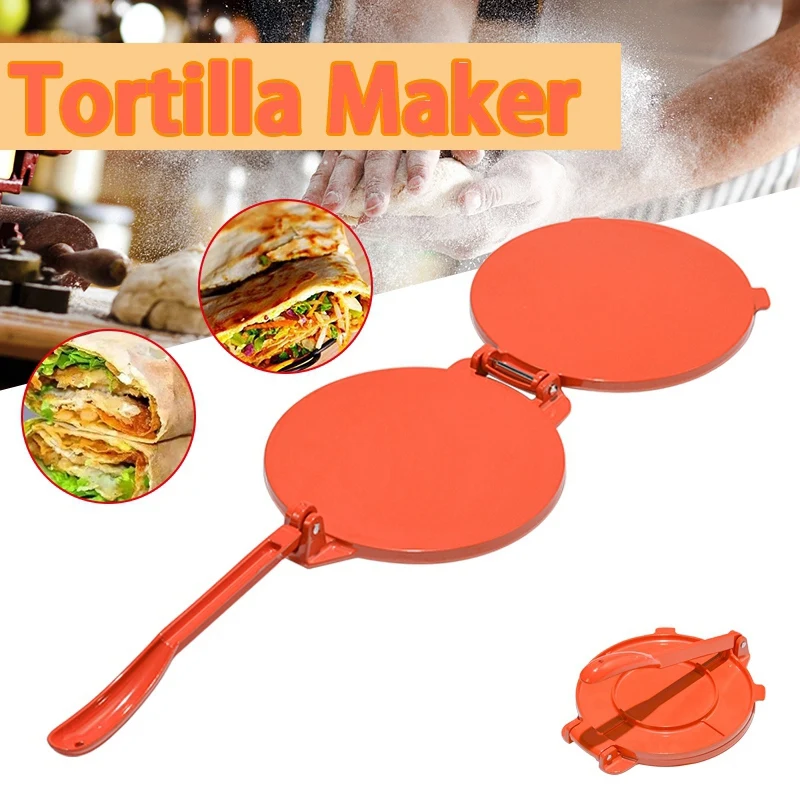 8 дюймов Новый тортилья Пресс аппарат для изготовления теста е машина Алюминий