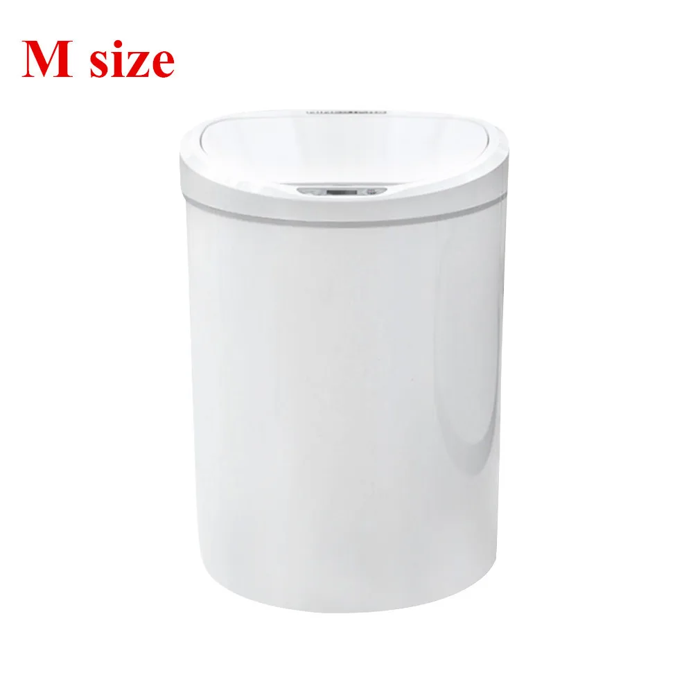M Size Xiaomi Ninestars интеллектуальные индукционные кухонные мусорные баки, ванная комната, автоматические инфракрасные мусорные баки мобильный датчик - Цвет: M Size