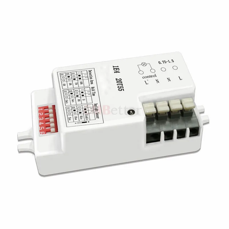 Датчики переключатели 5,8 GHz HF система 360 градусов микроволновый радар датчик движения светодиодный выключатель света детектор движения тела 220 v-240 v