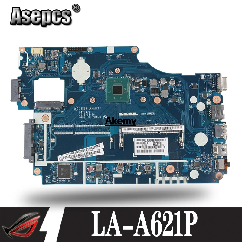 Z5WE3 LA-A621P материнская плата для acer aspire E1-510 E1-510-2500 ноутбука Тестовая работа 100%