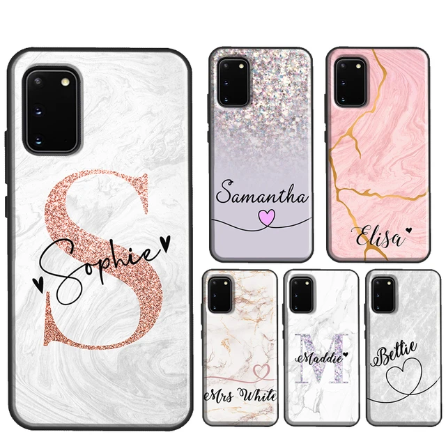 Personalised Marble Case for Samsung Galaxy S22 Case S22 Plus 