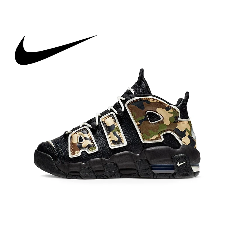 Original Nike Air More Uptempo Men's Basketball Shoes Sport Outdoor
Sneakers Top Quality Athletic Designer Footwear 921948-102
