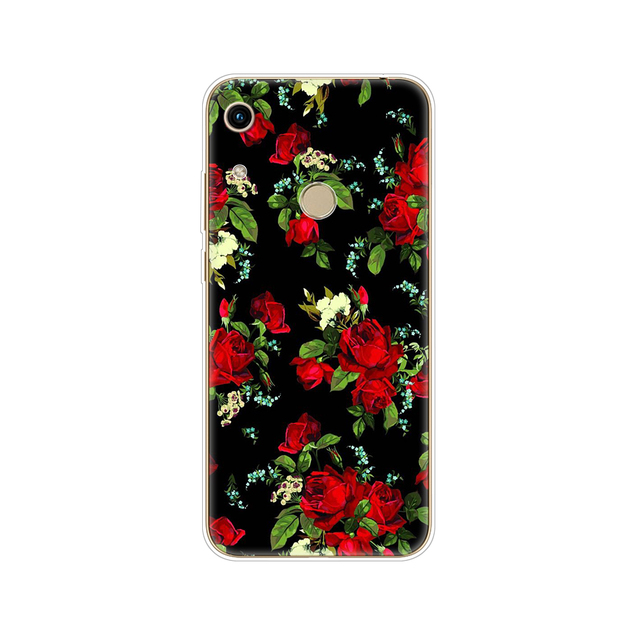 Honor 8A Case For Huawei Honor 8A prime Case Silicon TPU Cute Back Case On Huawei Honor 8A JAT-LX1 Cover mobile phone bag