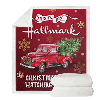 

3D Digital Double Layer Square Blanket Print Warm Winter Explosion Fashion Fleece Blanket Thicken 2019 Epidemic Blanket