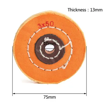 

Polishing Cloth Buffing Wheel Waxing Ceramics Glass Workshop Tools Cotton