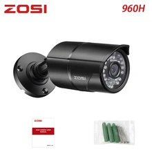 ZOSI 960H CCTV Len Camera Module 1000TVL IR Cut Filter Nightvision Video Waterproof Bullet Surveillance Camera for DVR Kiit