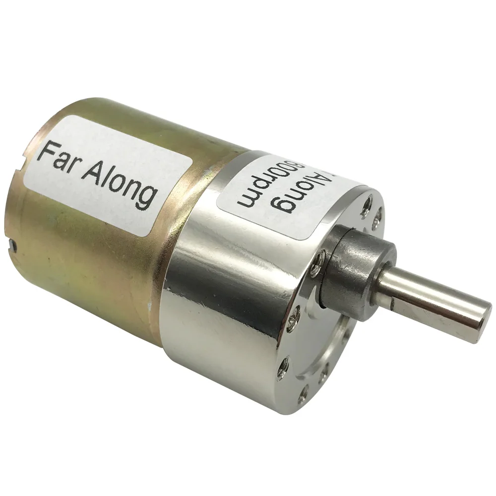 12V 24V Micro Brushed DC Gear Motors 12 Volt High Torque Slow Low Speed