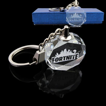 

Fortnite Keychain Car Key Fortress Night Chain Ring Cut Glass Crystal Kid Keychain Child Gift Birthday Gift Holder Ring Keyring