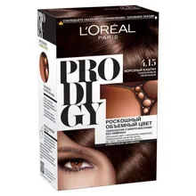 Краска для волос без аммиака «Prodigy» L'Oreal Paris, 4.15 Морозный Каштан