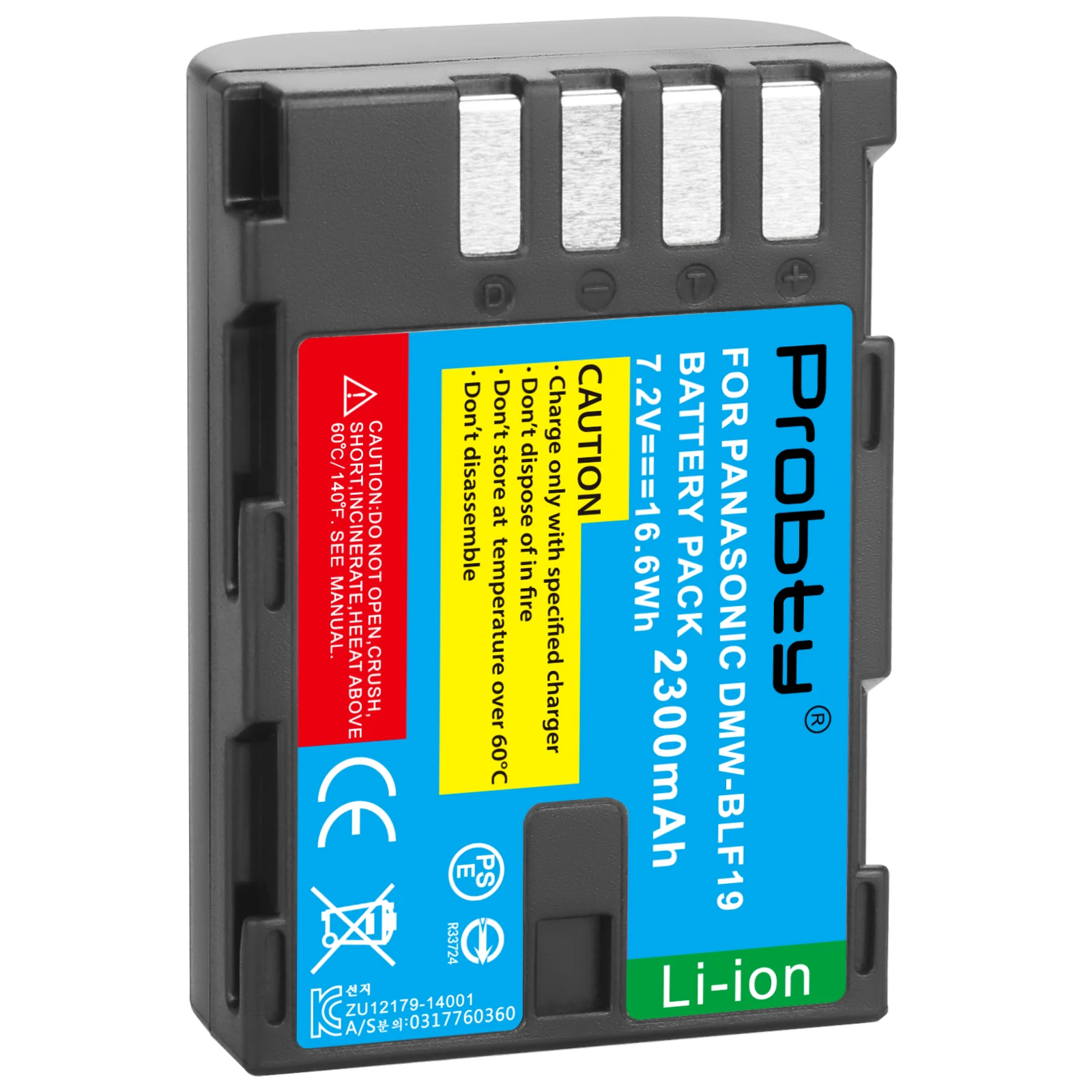 7,2 V 2300 мА/ч, Камера Батарея DMW-BLF19E BLF19 Перезаряжаемые Батарея для цифрового фотоаппарата Panasonic DMC-GH3 DMW-GH4 DMW-GH5 Камера Батарея