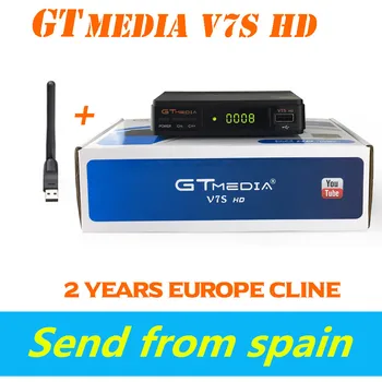 

Receptor DVB-S2 Satellite TV Receiver Freesat V7 upgrade to Gtmedia V7S with USB WIFI Support Europe cline Network Sharing