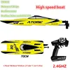 27.6 inch RC Boat 2.4Ghz 70km/h Brushless Motor  High Speed Racing Boat Model Remote Control Speedboat Control Distance 400m 1