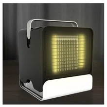 Портативный воздушный портативный Кондиционер мини-вентилятор кондиционер Светодиодный увлажнитель воздуха Очищает вентилятор воздушного охлаждения для домашнего офиса