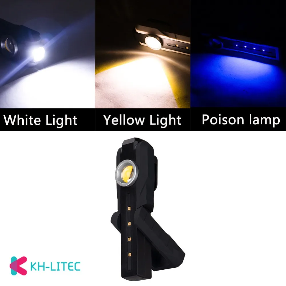 Led-Work-Light-Portable-COB-Worklight-Lamp-Work-Lamp-Werklamp-Flashlight-XPE-Working-Light-Searchlight-USB-Rechargeable-10W（2）