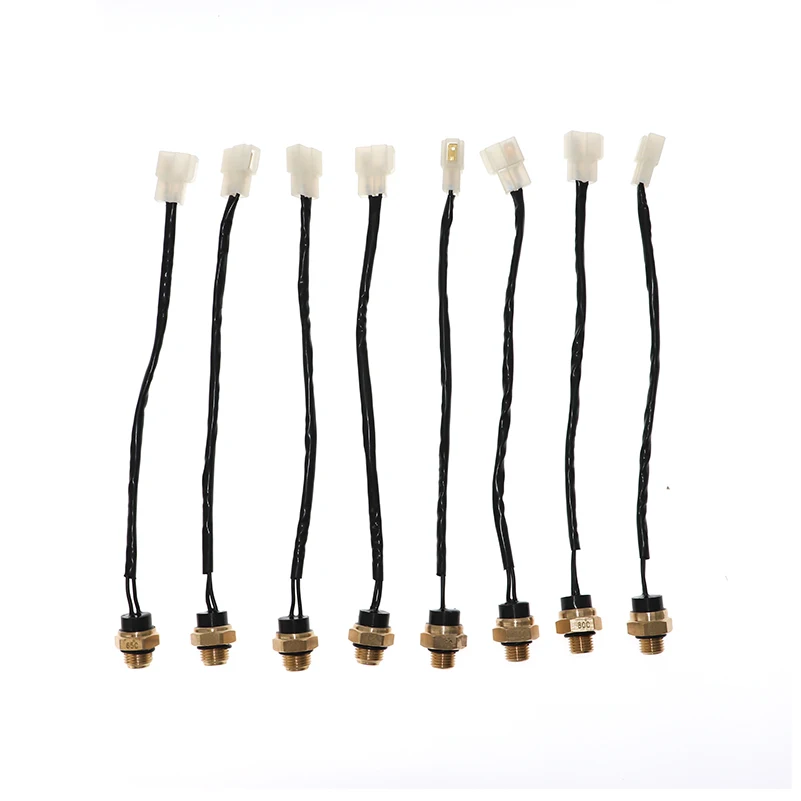 

Motorcycle M14/M16 Electric Radiator Coolant Fan Water Temperature Thermostat Switch Temp Sensor WITH WIRE for 200 250 400 450