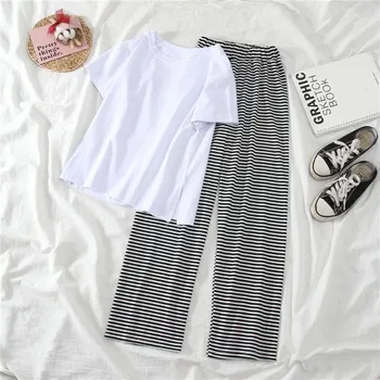 

Two-piece suit temperament summer small man 2020 new western style fashion age-reducing wide-leg pants women