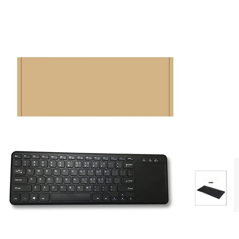1 шт. 2,4 ГГц тачпад Беспроводная клавиатура для Windows PC, ноутбука, ios pad, Smart tv, HTPC IP tv, Android Box