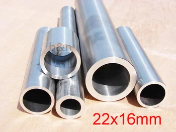 

22x16mm 22mm OD 16mm ID 3mm thickness BT1-0 50cm Gr2 titanium tube TA2 titanium pipelines T40 titanium alloy pipe ti3 ti tube