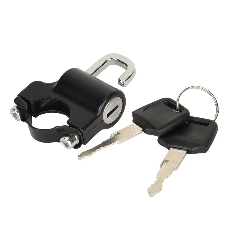 

Bicycle Electric Bicycle Helmet Lock Anti-theft Fixed Multifunctional Lock Battery Motorcycle Handle Safety Hat Lock Universal