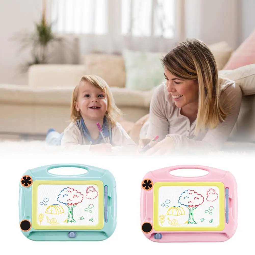 Kid's Magnetic Drawing Board Doodle Toy With Holder Painting Educational Toys Writing Sketch Pads | Игрушки и хобби