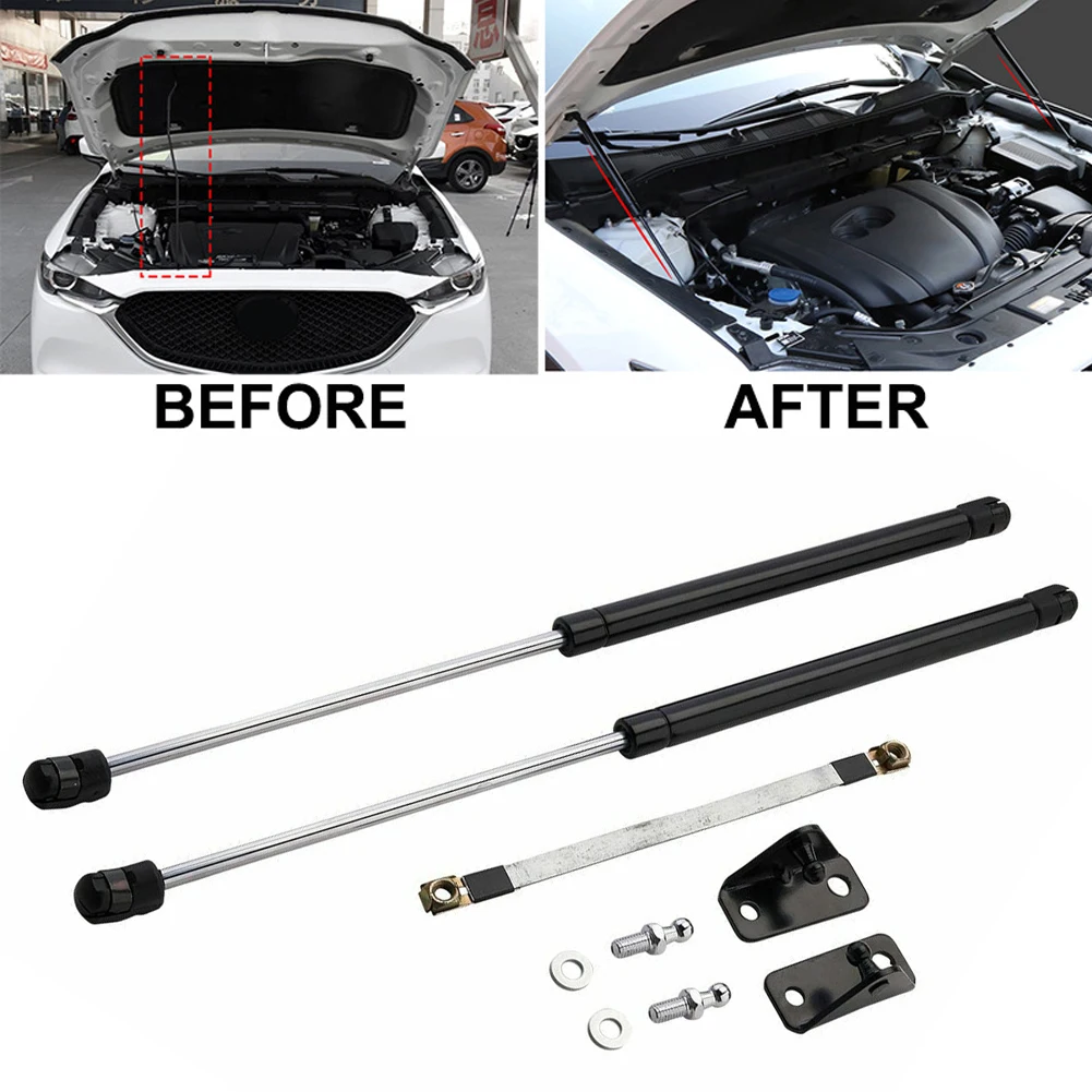 1 пара гибкий кронштейн аксессуары для капота пружинный амортизатор передний