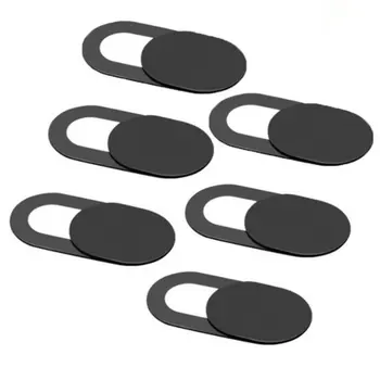 

6Pc/lot WebCam Cover Shutter Magnet Slider Plastic for iphone Laptop Camera Web PC Tablet Smartphone Privacy Sticker