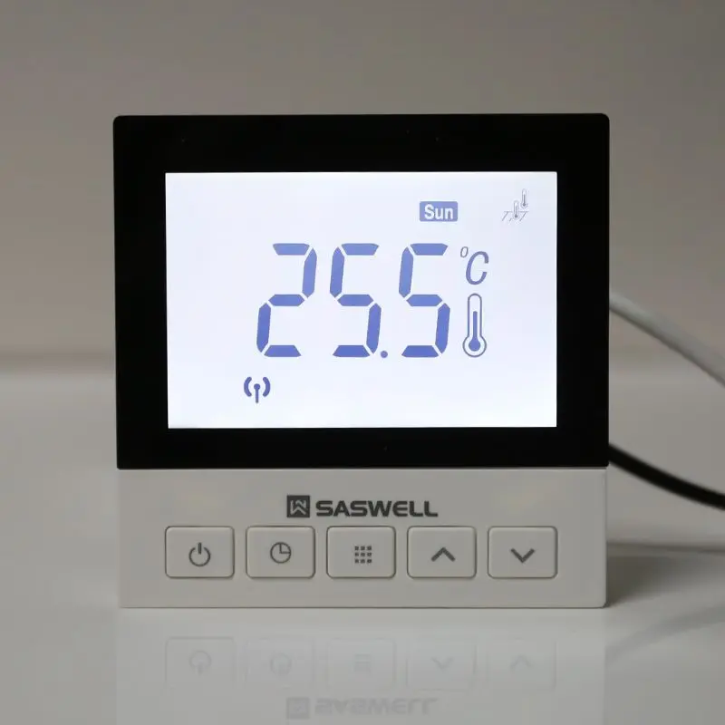 

WiFi Thermostat APP Electric Heating Room Floor Programmable Temperature Control A5YD